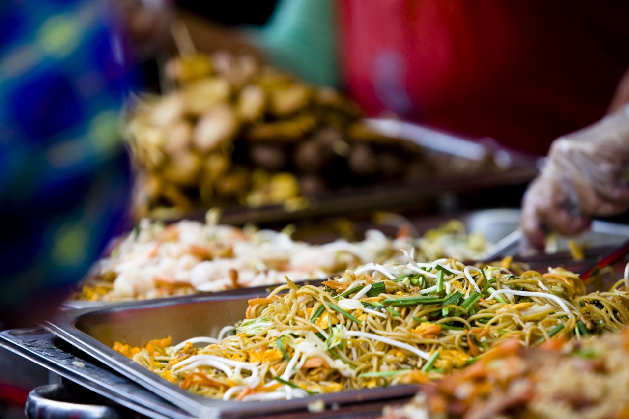 Food stall at Auckland Lantern Festival