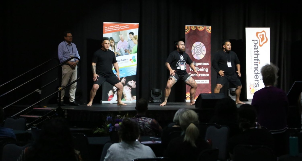 The 4th Indigenous Wellbeing Conference - 2 Group of Maori performers at The 4th Indigenous Wellbeing Conference