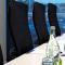 Novotel Auckland - meeting table with water and apples