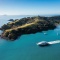 Ferry on route to Waiheke Island