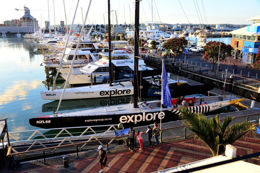 Explore Group boats in the Viaduct