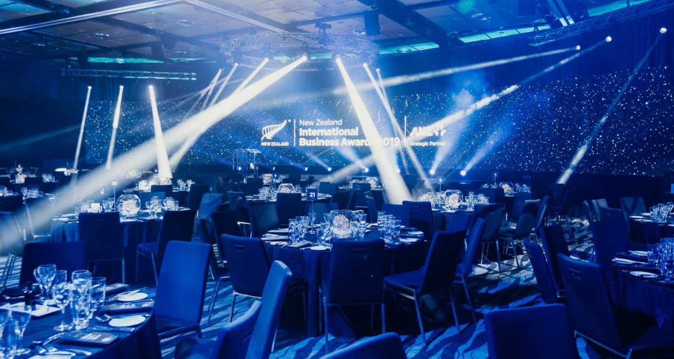 AV Events lighting and audio services at gala event