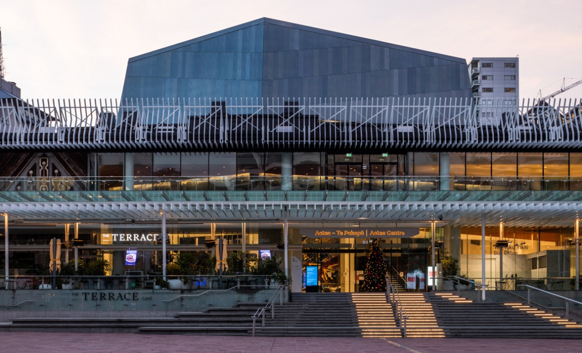 Exterior of Aotea Centre