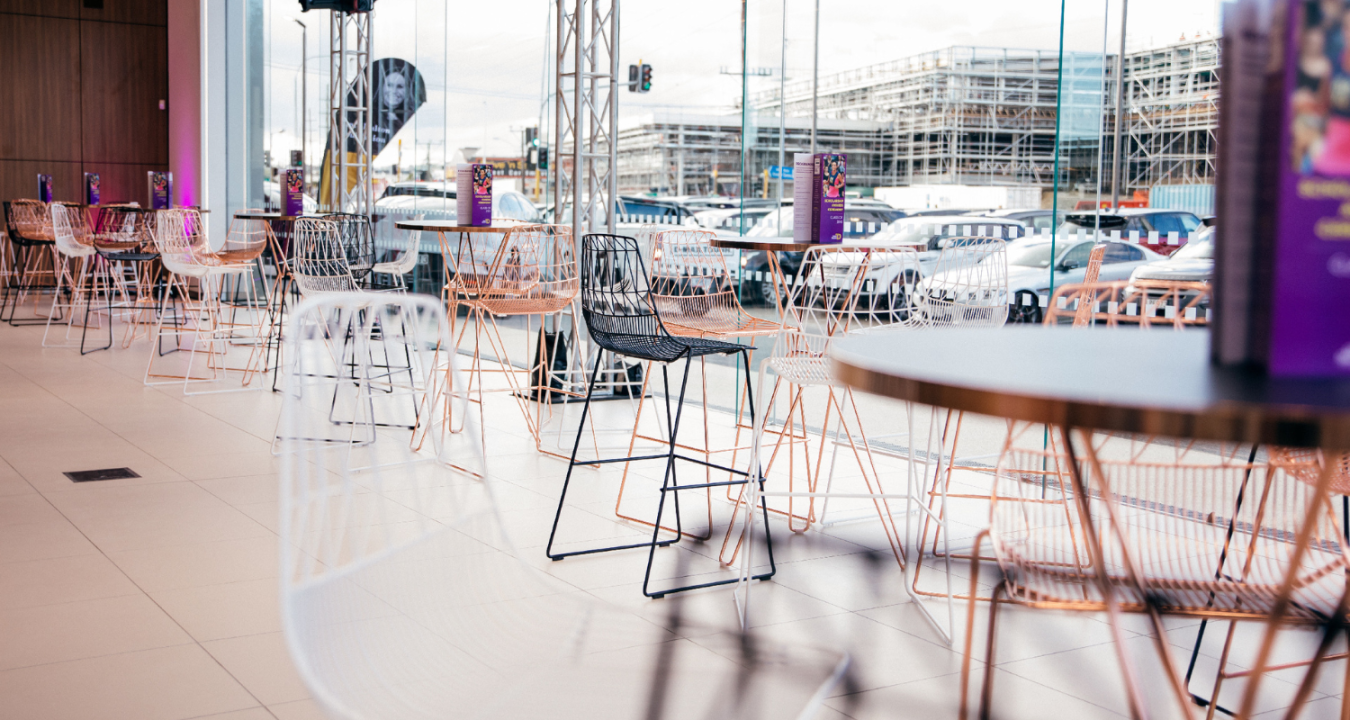 Exhibition Hire Services - indoor event set-up