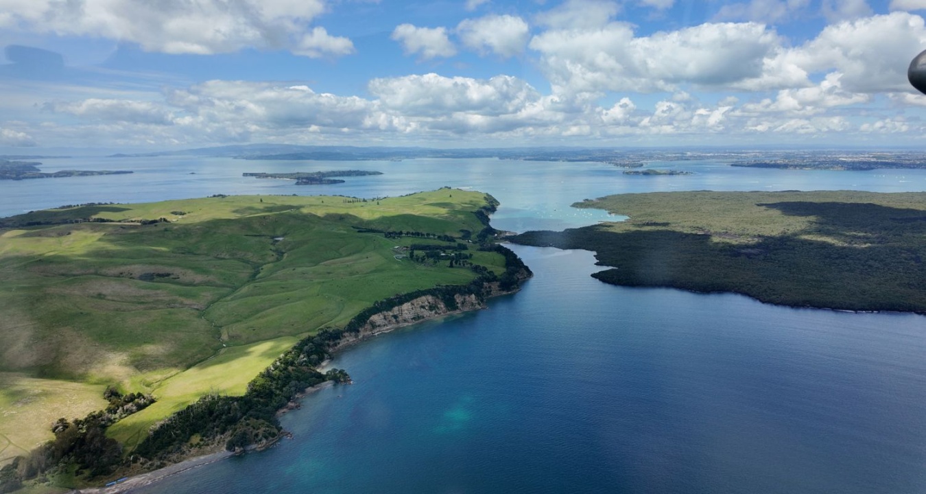 Hauraki Gulf scenic flight