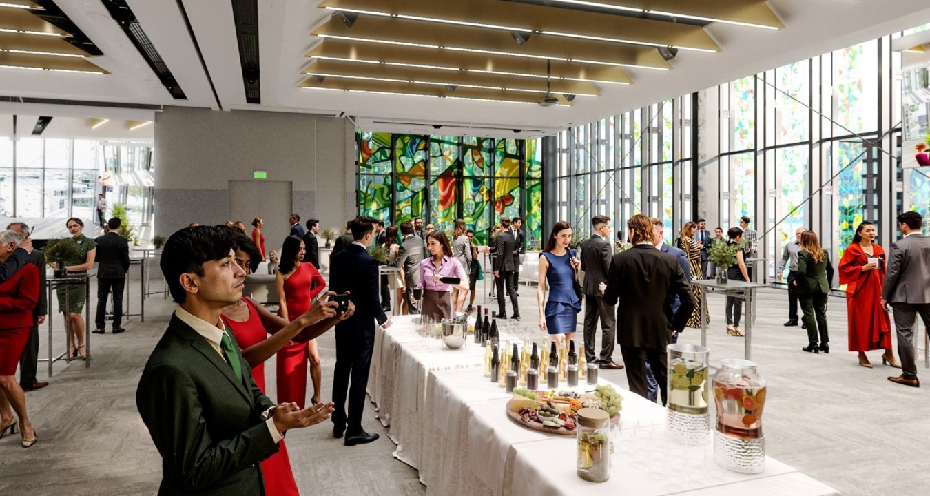 NZICC Level 5 Pre-function space, Ruoako