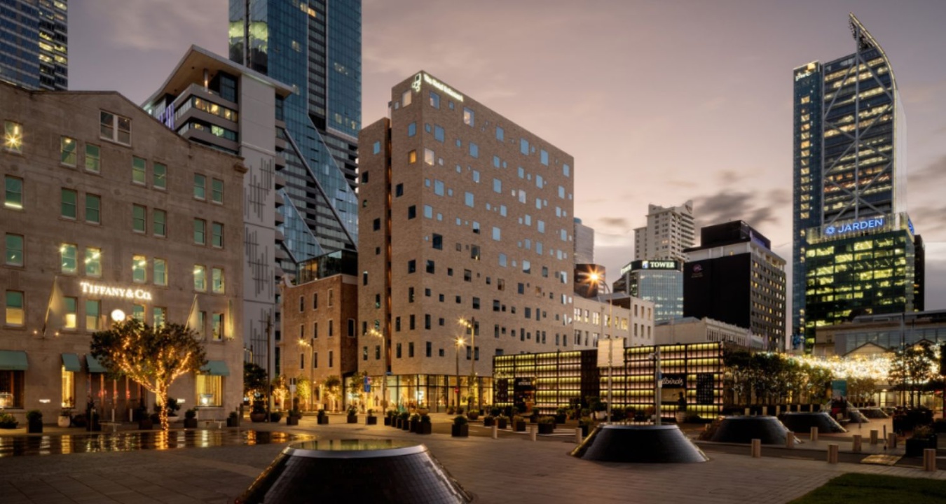 Exterior of The Hotel Britomart