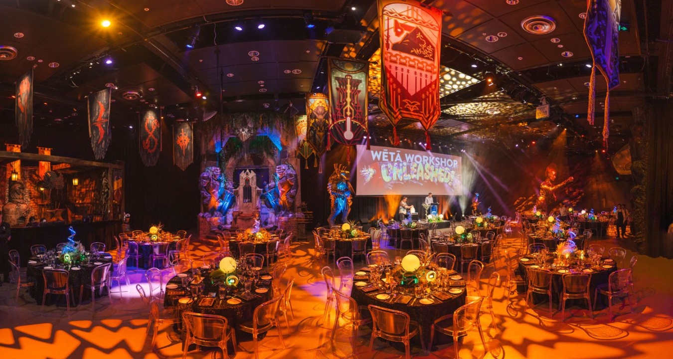 The main space is fully themed and an ideal area for immersing guests for formal occasions like awards-nights and banquet style events to informal movie screenings on bean bags.​​​​​​​