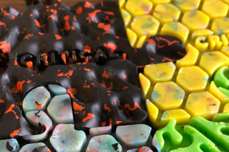 Corporate plastic waste recycled and turned into usable products