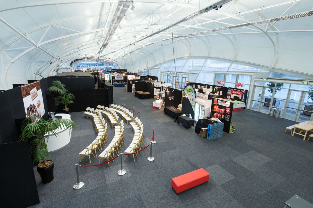 Exhibition floor